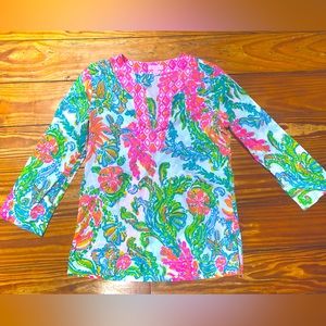 Lilly Pulitzer Linen Top